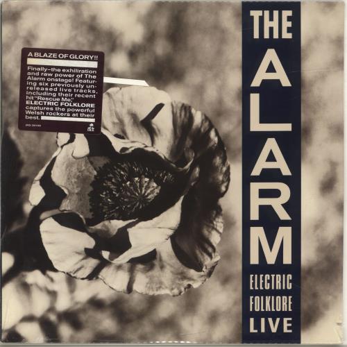 The Alarm Electric Folklore Live - Sealed vinyl LP album (LP record) US ALALPEL356981