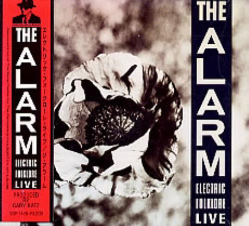 The Alarm Electric Folklore Live CD single (CD5 / 5") Japanese ALAC5EL205717