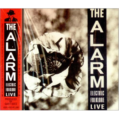 The Alarm Electric Folklore Live CD album (CDLP) Japanese ALACDEL236184
