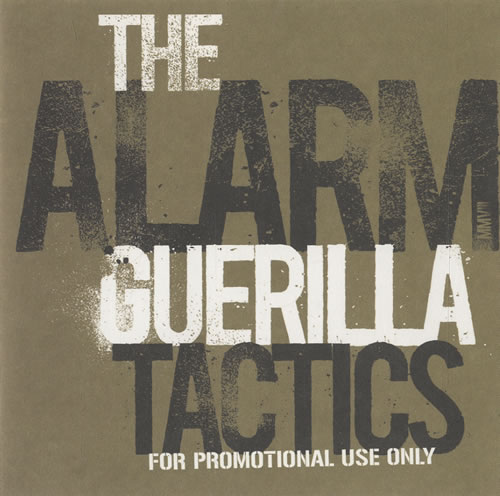 The Alarm Guerilla Tactics - Advance CD-R acetate US ALACRGU440779