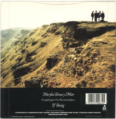 The Alarm Hwylio Dros Y Mor / Y Graig 7" vinyl single (7 inch record / 45) UK ALA07HW691847