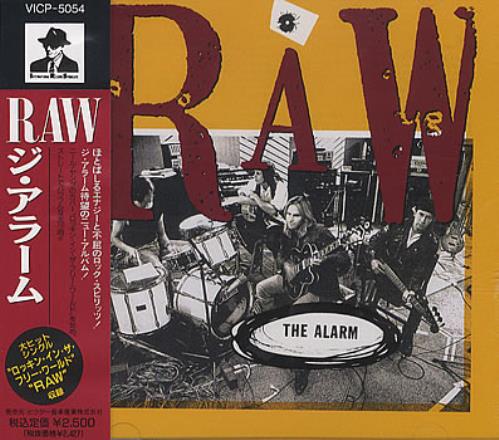 The Alarm Raw CD album (CDLP) Japanese ALACDRA197198