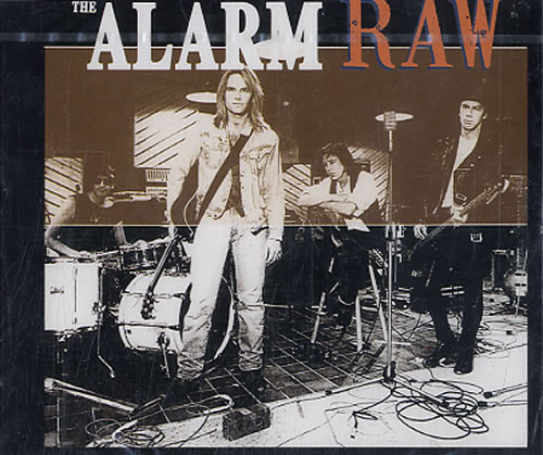 The Alarm Raw CD single (CD5 / 5") Dutch ALAC5RA91010