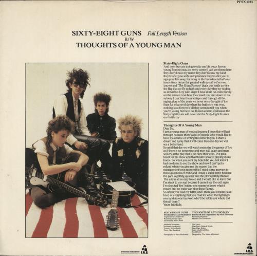 The Alarm Sixty Eight Guns 12" vinyl single (12 inch record / Maxi-single) UK ALA12SI51000