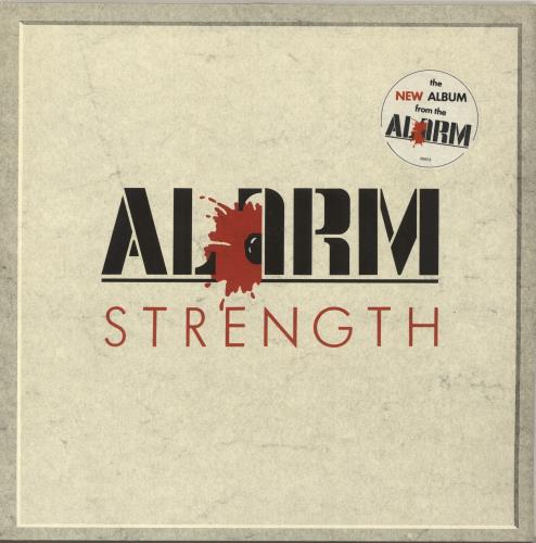The Alarm Strength vinyl LP album (LP record) UK ALALPST695357