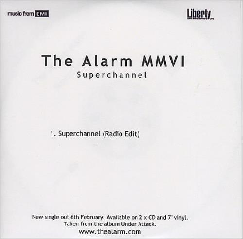 The Alarm Superchannel CD-R acetate UK ALACRSU351655
