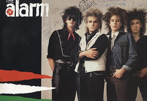 The Alarm The Absolute Tour - Autographed tour programme UK ALATRTH320397
