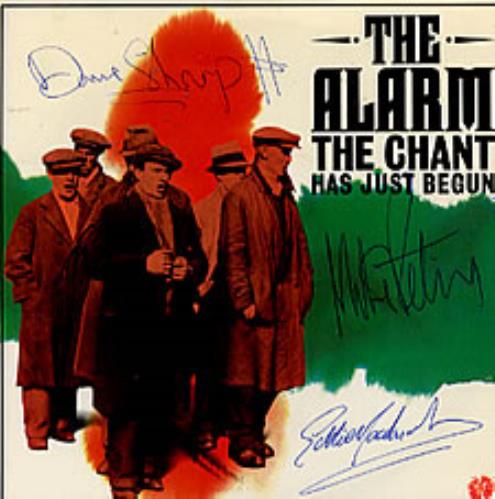 The Alarm The Chant Has Just Begun 7" vinyl single (7 inch record / 45) UK ALA07TH216954