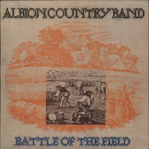 The Albion Band Battle Of The Field + PR vinyl LP album (LP record) UK AB1LPBA865217