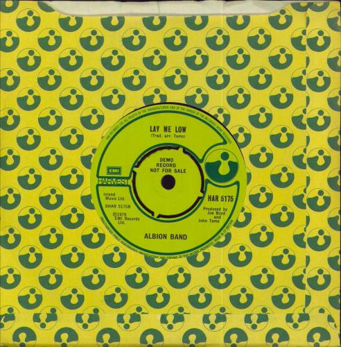 The Albion Band Pain And Paradise - A Label 7" vinyl single (7 inch record / 45) UK AB107PA791898