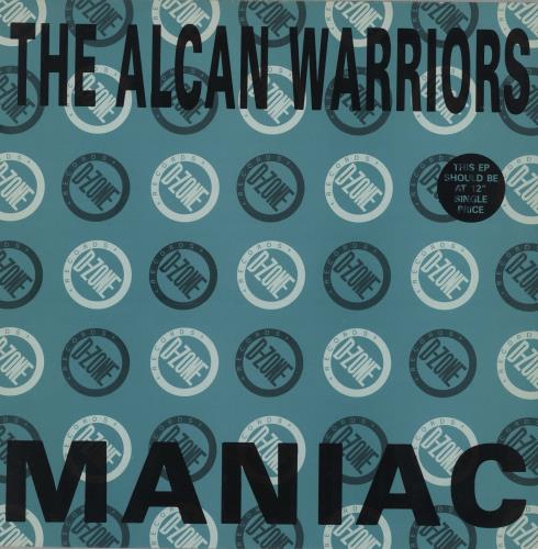 The Alcan Warriors Maniac 12" vinyl single (12 inch record / Maxi-single) UK 2LW12MA758299