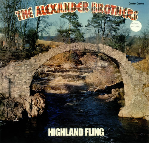 The Alexander Brothers Highland Fling vinyl LP album (LP record) UK AXBLPHI453972