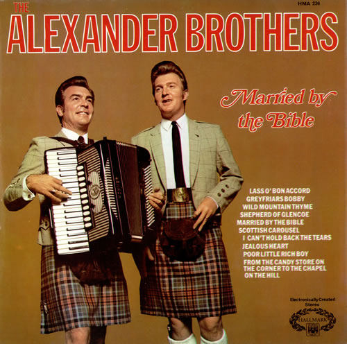 The Alexander Brothers Married By The Bible vinyl LP album (LP record) UK AXBLPMA478297