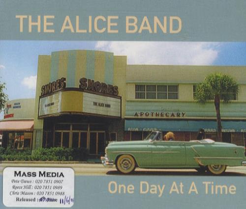 The Alice Band One Day At A Time CD single (CD5 / 5") UK A.BC5ON188190