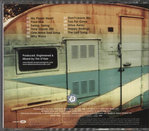 The All-American Rejects The All-American Rejects + Obi CD album (CDLP) Japanese REJCDTH731933