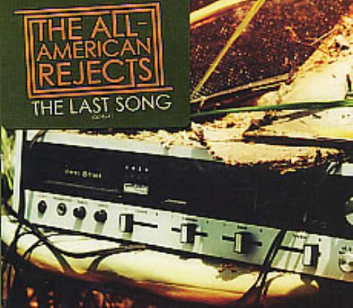 The All-American Rejects The Last Song CD single (CD5 / 5") UK REJC5TH275435