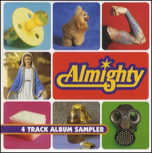 The Almighty 4-track Album Sampler CD single (CD5 / 5") UK AMTC5TR66379