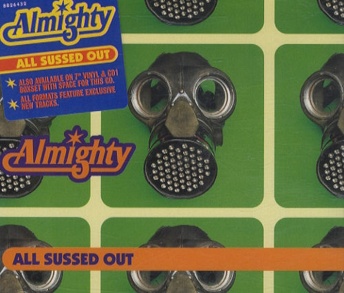 The Almighty All Sussed Out CD single (CD5 / 5") UK AMTC5AL88539