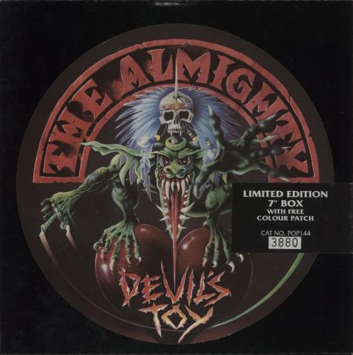 The Almighty Devil's Toy Box - Sealed 7" vinyl single (7 inch record / 45) UK AMT07DE889158