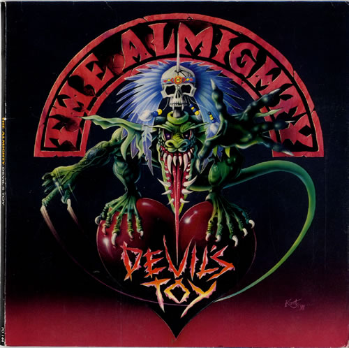 The Almighty Devil's Toy 7" vinyl single (7 inch record / 45) UK AMT07DE56504