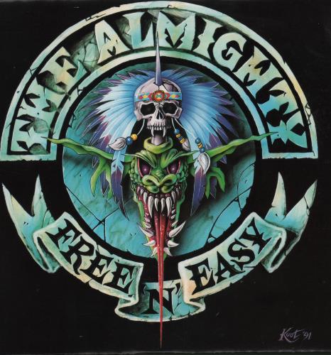 The Almighty Free & Easy 7" vinyl single (7 inch record / 45) UK AMT07FR56501