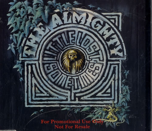 The Almighty Little Lost Sometimes CD single (CD5 / 5") UK AMTC5LI31821