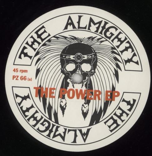 The Almighty Power EP 12" vinyl single (12 inch record / Maxi-single) UK AMT12PO175590