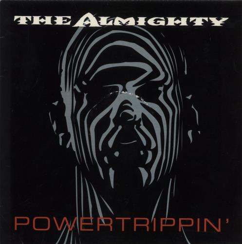 The Almighty Powertrippin' - VG vinyl LP album (LP record) UK AMTLPPO245877
