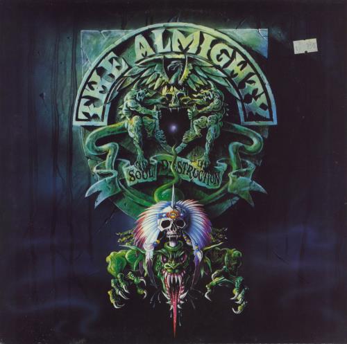 The Almighty Soul Destruction vinyl LP album (LP record) UK AMTLPSO86567