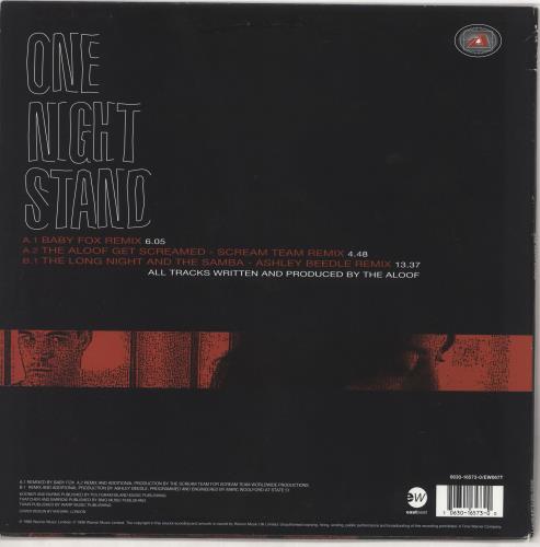 The Aloof One Night Stand 12" vinyl single (12 inch record / Maxi-single) UK OOF12ON724840
