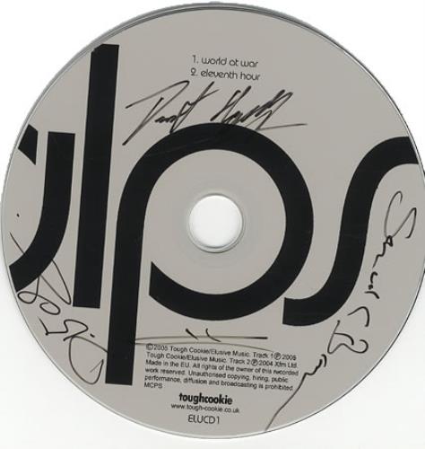 The Alps World At War - Autographed Disc! CD single (CD5 / 5") UK TV7C5WO392838