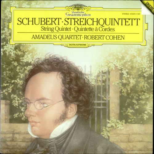 The Amadeus String Quartet String Quintet vinyl LP album (LP record) German XYGLPST537447