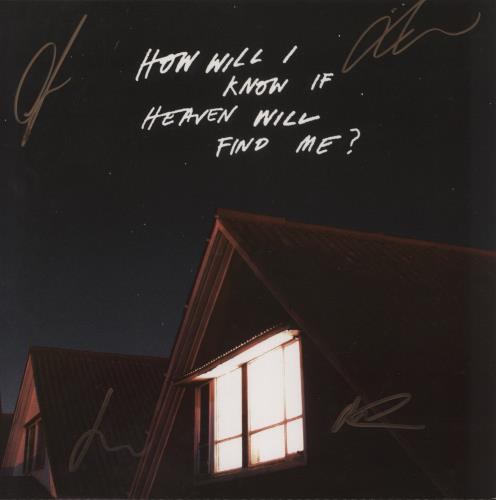 The Amazons How Will I Know If Heaven Will Find Me? - Zoetrope + Booklet - Autographed picture disc LP (vinyl picture disc album) UK X-IPDHO874873