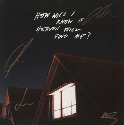 The Amazons How Will I Know If Heaven Will Find Me? - Zoetrope - Autographed picture disc LP (vinyl picture disc album) UK X-IPDHO868101