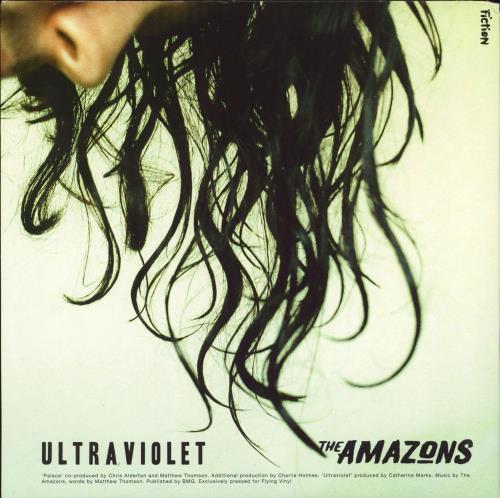 The Amazons Palace - Orange Vinyl 7" vinyl single (7 inch record / 45) UK X-I07PA771136