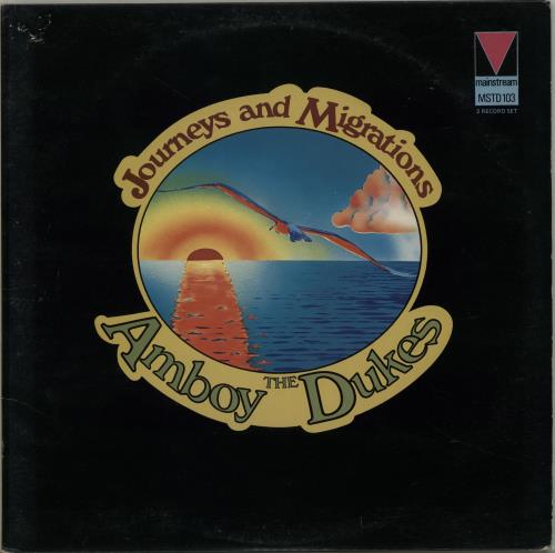 The Amboy Dukes (US) Journeys And Migrations - Test Pressing 2-LP vinyl record set (Double LP Album) UK ADU2LJO654557