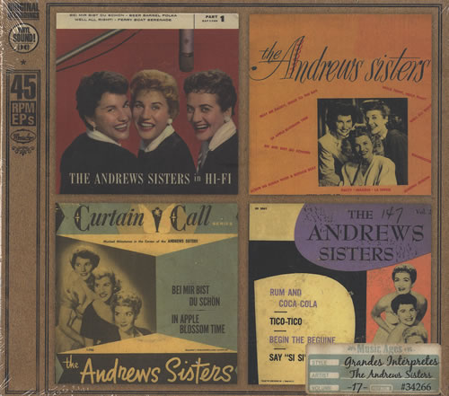 The Andrews Sisters The Andrews Sisters CD album (CDLP) UK ADZCDTH471460