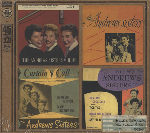The Andrews Sisters The Andrews Sisters CD album (CDLP) Spanish ADZCDTH474837