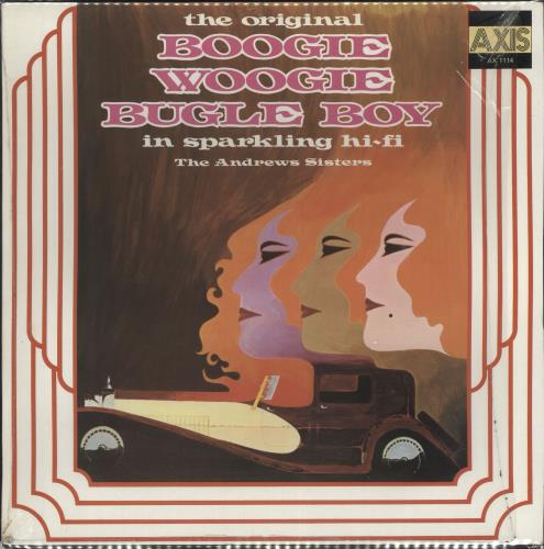 The Andrews Sisters The Original Boogie Woogie Bugle Boy vinyl LP album (LP record) Australian ADZLPTH724728