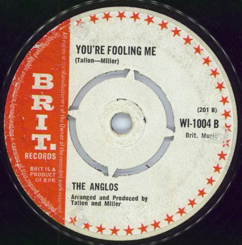 The Anglos Incense 7" vinyl single (7 inch record / 45) UK AGS07IN697637