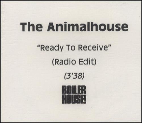 The Animalhouse Ready To Receive CD-R acetate UK AMHCRRE284163
