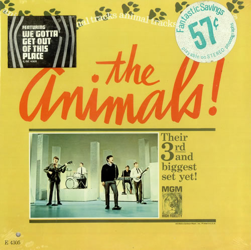 The Animals Animal Tracks - Sealed vinyl LP album (LP record) US ANMLPAN488501