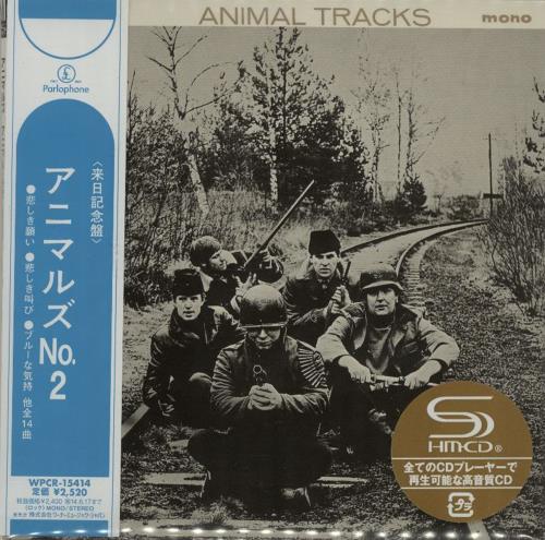The Animals Animal Tracks SHM CD Japanese ANMHMAN646596
