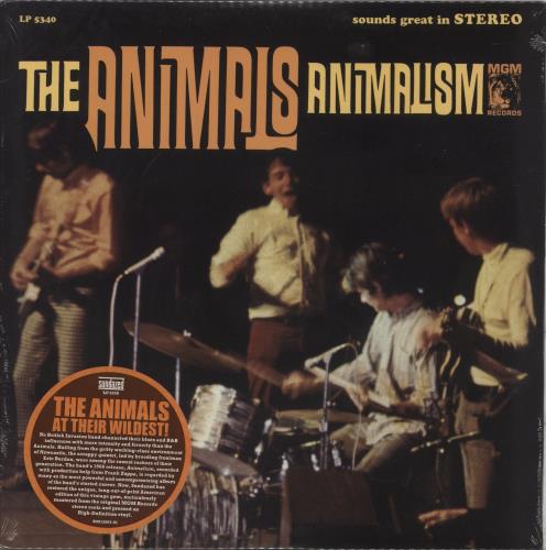 The Animals Animalism - Sealed vinyl LP album (LP record) US ANMLPAN880699