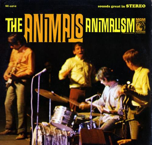 The Animals Animalism vinyl LP album (LP record) US ANMLPAN356217
