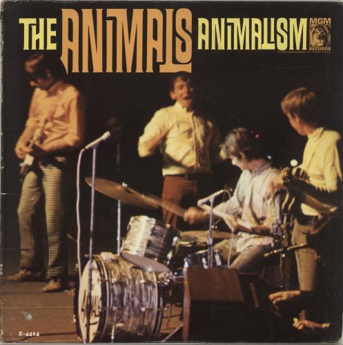 The Animals Animalism vinyl LP album (LP record) US ANMLPAN698731