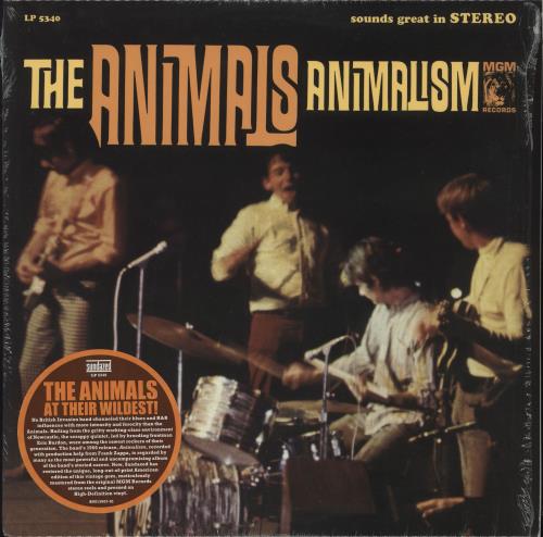 The Animals Animalism vinyl LP album (LP record) US ANMLPAN721598