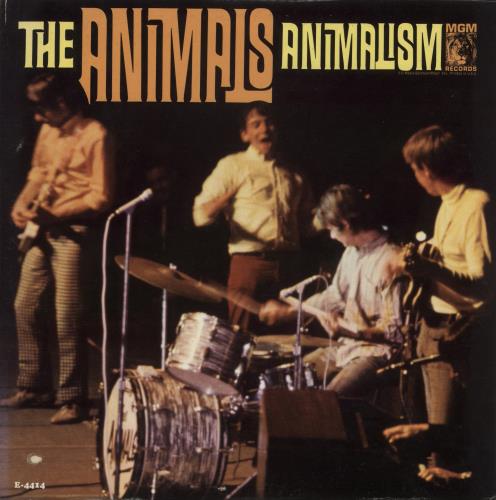 The Animals Animalism vinyl LP album (LP record) US ANMLPAN880416