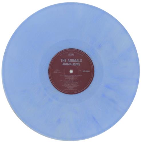 The Animals Animalisms - 180gram Light Blue Marbled Vinyl vinyl LP album (LP record) UK ANMLPAN866738