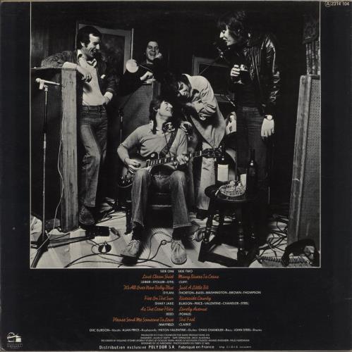 The Animals Before We Were So Rudely Interrupted vinyl LP album (LP record) French ANMLPBE855194